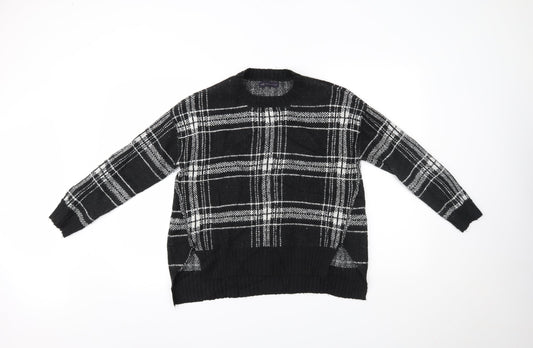 Womens UK Size M Marks and Spencer Black Pullover Jumper