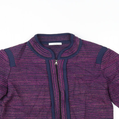 Womens UK Size 14 LUCIA Purple Jacket