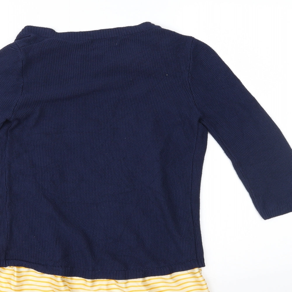 Womens UK Size 6 NEXT Multicoloured Basic Blouse