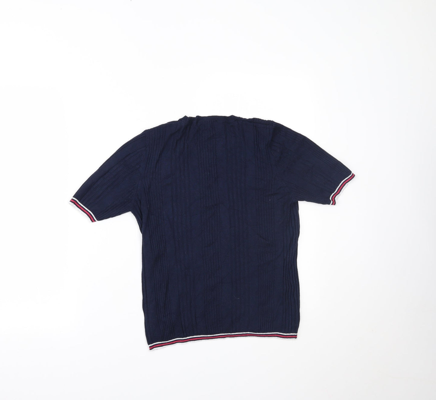 Womens UK Size 14 Marks and Spencer Blue Basic T-Shirt