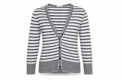 Womens UK Size 10 New Look Grey Cardigan Jumper
