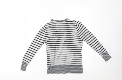 Womens UK Size 10 New Look Grey Cardigan Jumper