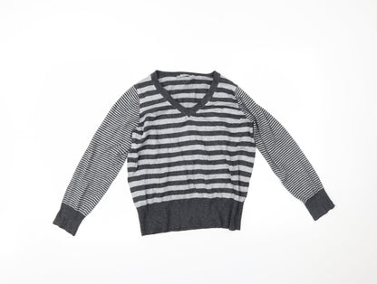 Womens UK Size 14 Marks and Spencer Grey Pullover Jumper