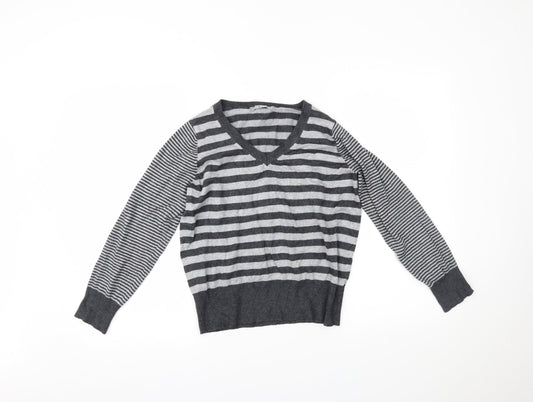 Womens UK Size 14 Marks and Spencer Grey Pullover Jumper