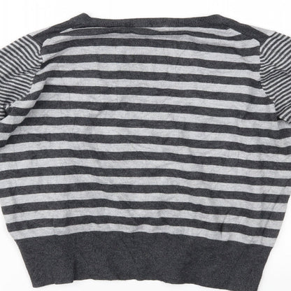 Womens UK Size 14 Marks and Spencer Grey Pullover Jumper