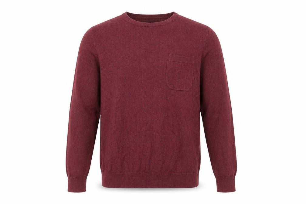 Mens UK Size S NEXT Red Pullover Jumper