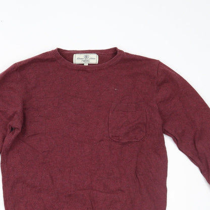 NEXT Mens Red   Pullover Jumper Size S