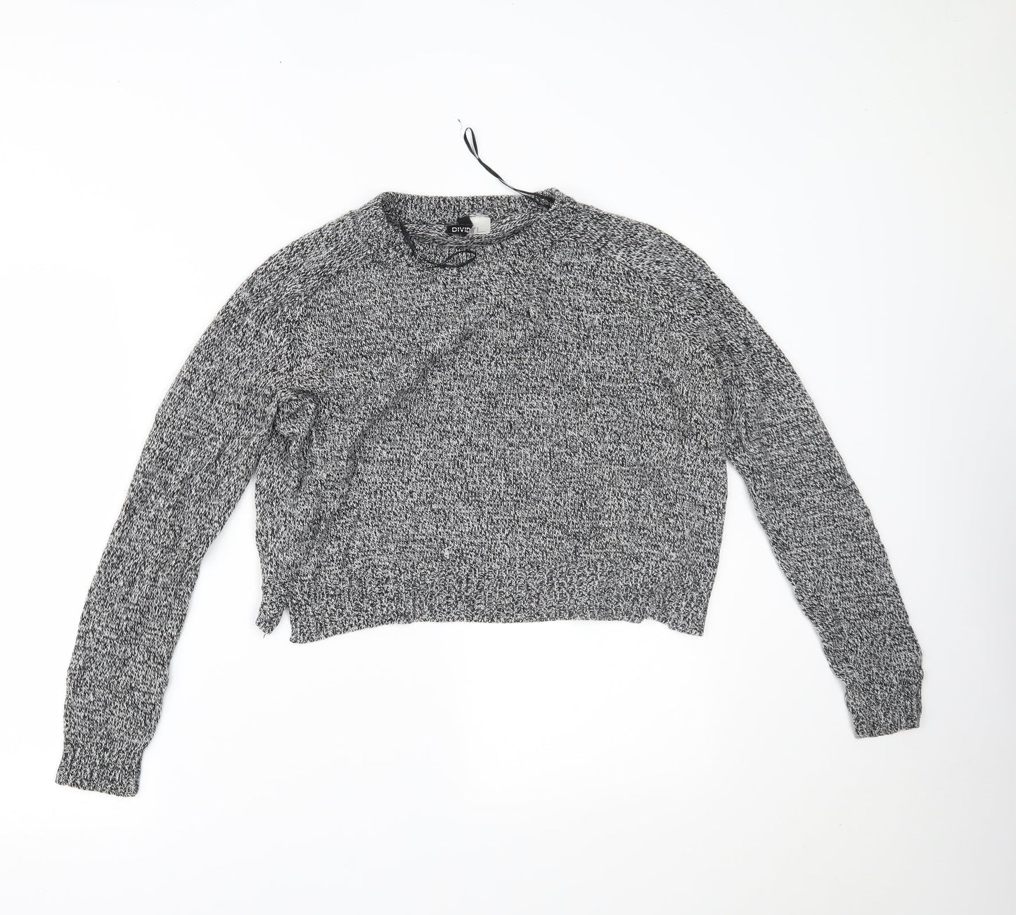 Womens UK Size M H&M Grey Pullover Jumper