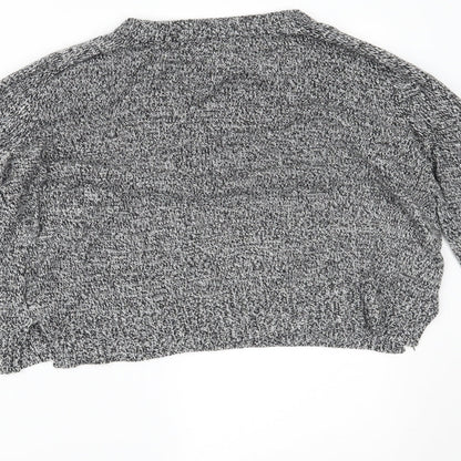Womens UK Size M H&M Grey Pullover Jumper