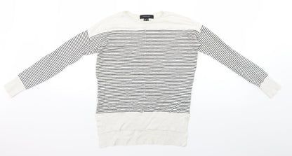 Atmosphere Womens Multicoloured Striped  Basic T-Shirt Size 6