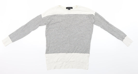 Atmosphere Womens Multicoloured Striped  Basic T-Shirt Size 6