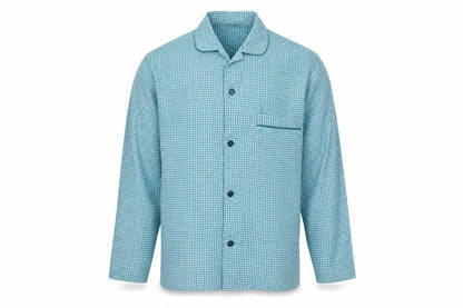 Mens UK Size M BHS Green  Button-Up Long Sleeve Casual Shirt