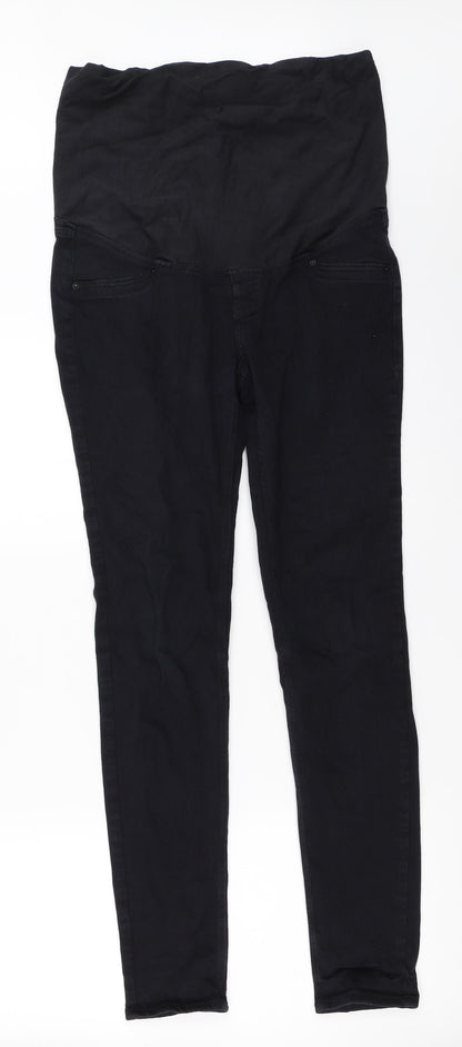 Womens UK Size 42 H&M Regular Fit Jegging Black Jeans