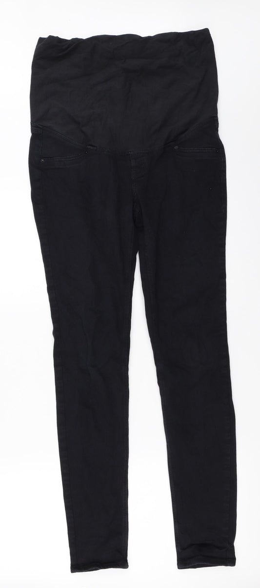 Womens UK Size 42 H&M Regular Fit Jegging Black Jeans