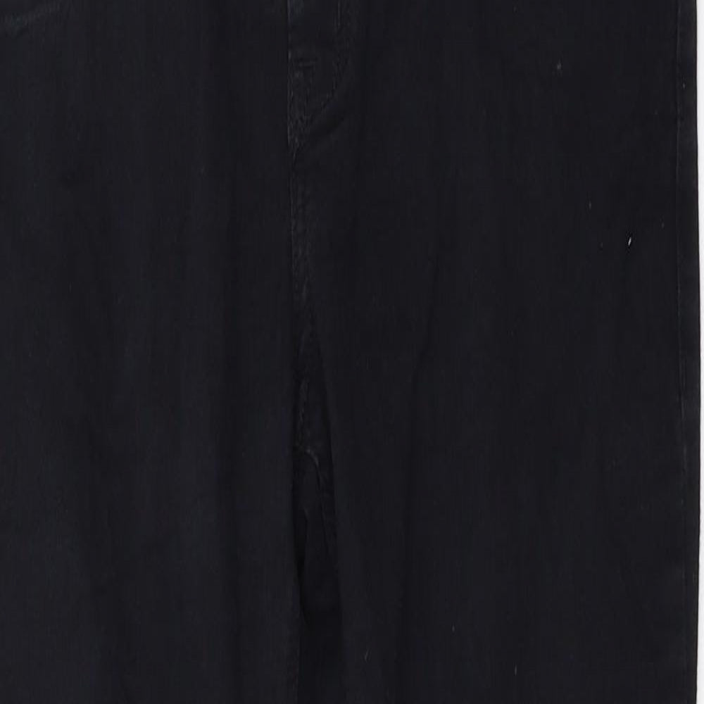 Womens UK Size 42 H&M Regular Fit Jegging Black Jeans