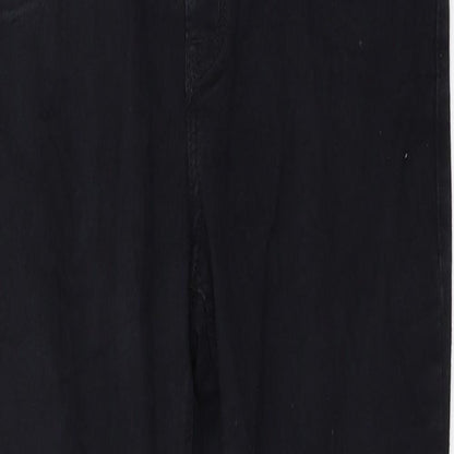 Womens UK Size 42 H&M Regular Fit Jegging Black Jeans