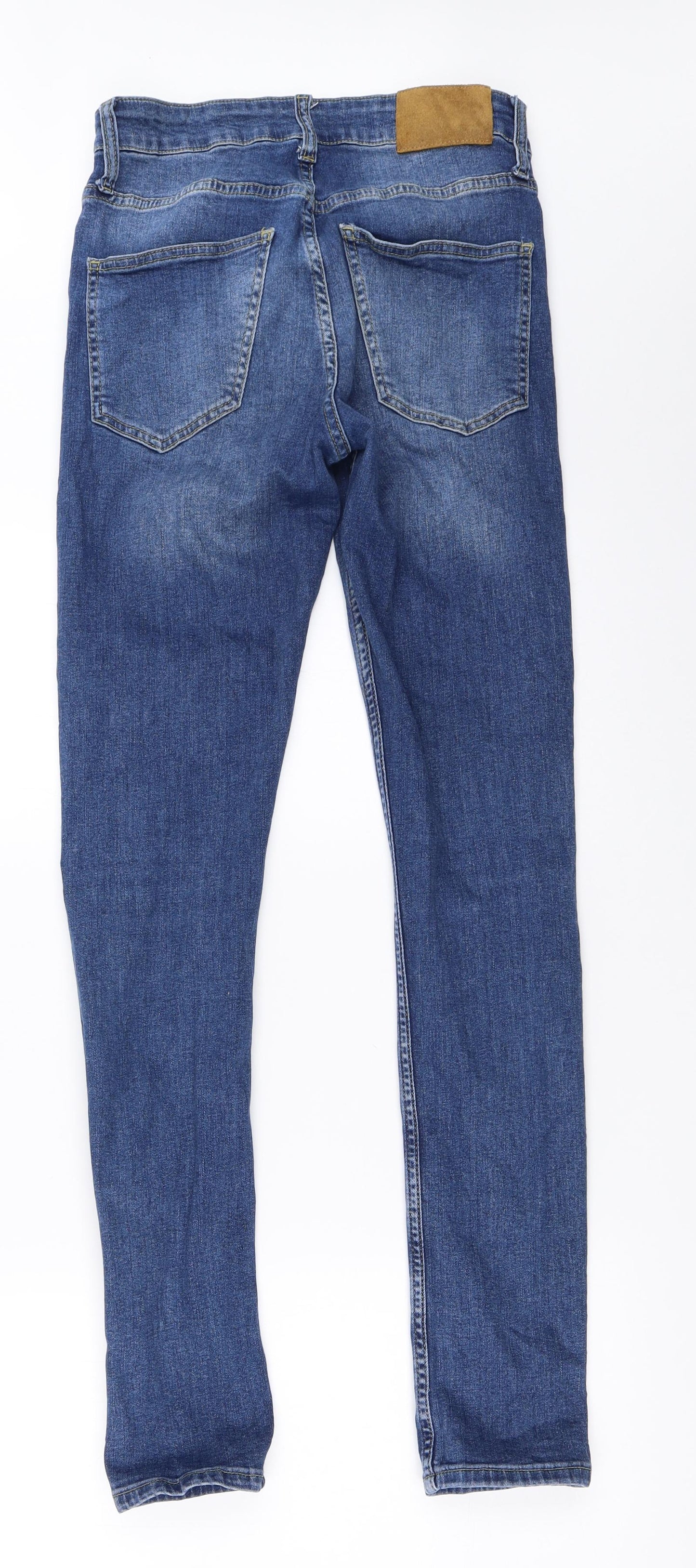 Loom Womens Blue  Denim Skinny Jeans Size 30 in L32 in