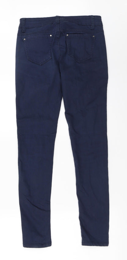 Womens UK Size 38 Goodies Regular Fit Skinny Blue Jeans