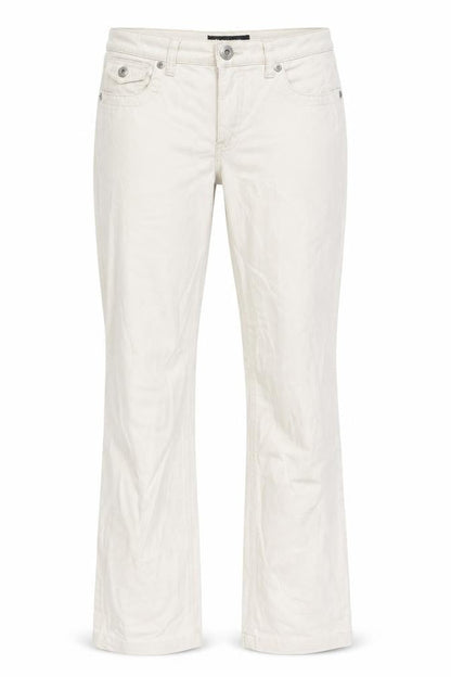Womens UK Size 31 in Marc Lauge Regular Fit Straight Beige Jeans