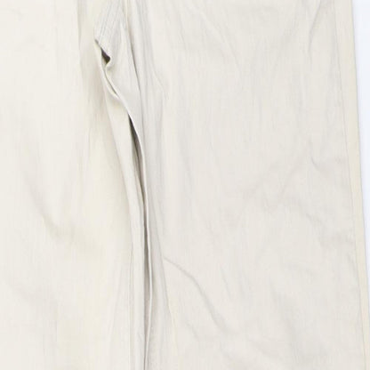 Marc Lauge Womens Beige   Straight Jeans Size 31 in L32 in