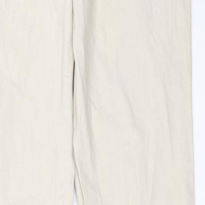 Marc Lauge Womens Beige   Straight Jeans Size 31 in L32 in