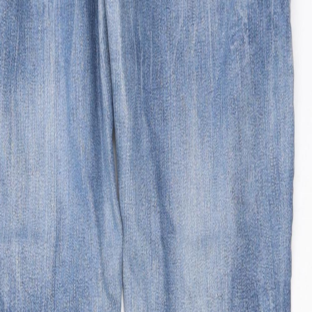 Troll Womens Blue  Denim Straight Jeans Size 34 L31.5 in