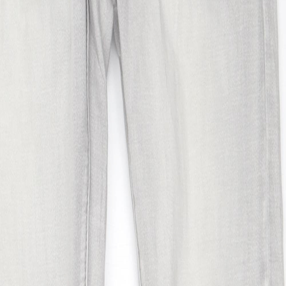 Womens UK Size 10 Toxik3 Regular Fit Skinny Grey Jeans