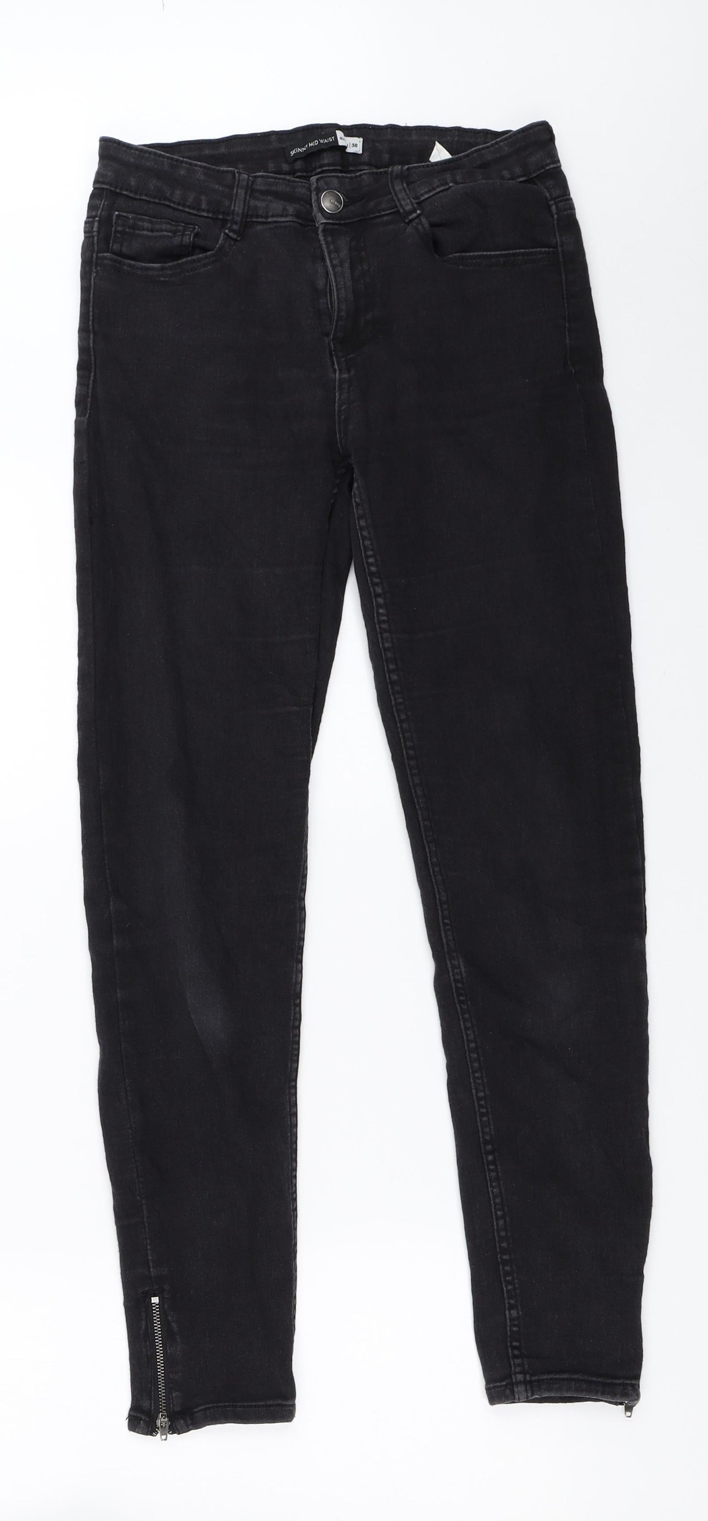 Sinsay Womens Black   Skinny Jeans Size 38 L26 in