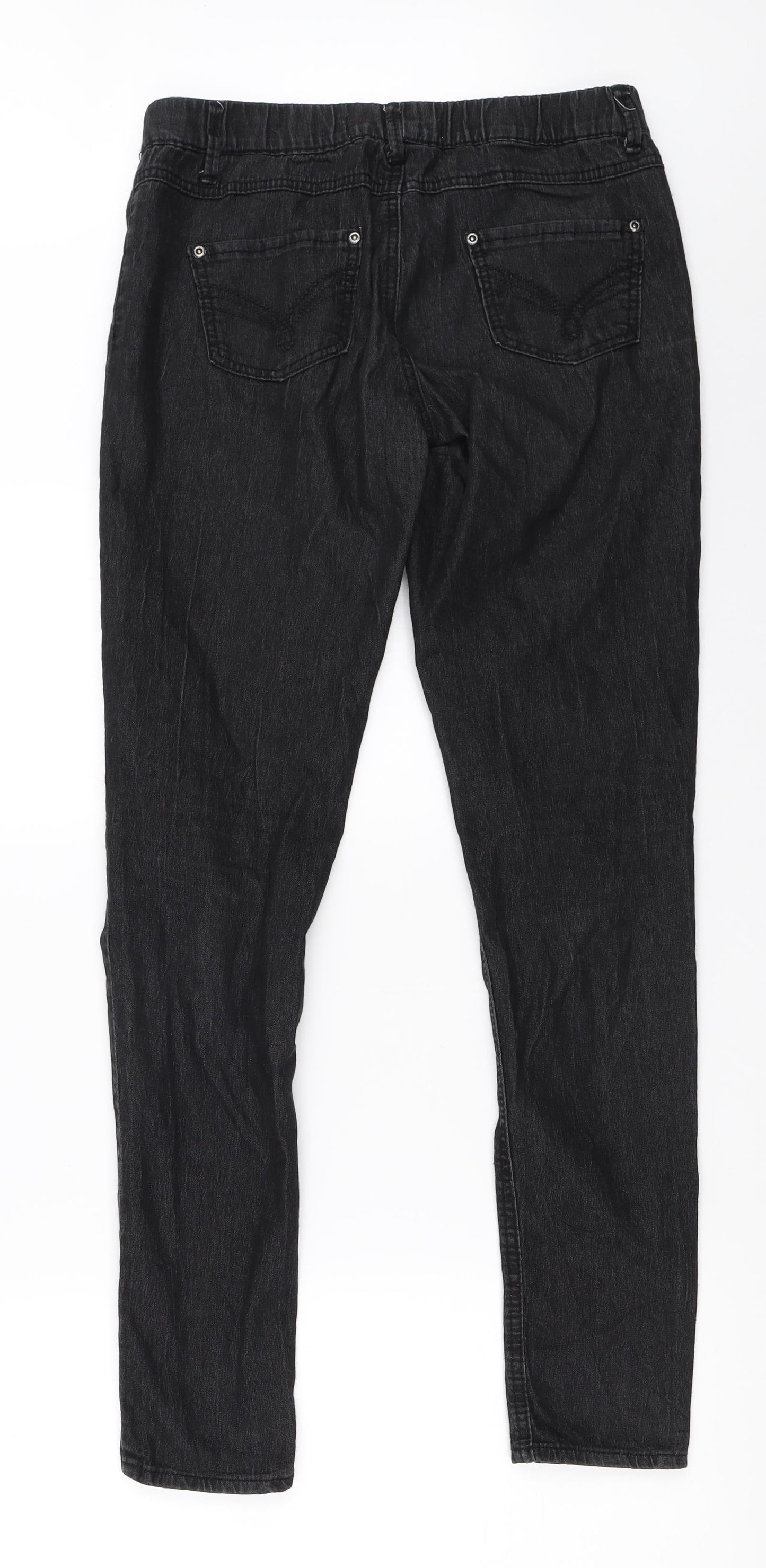 Primark Womens Black   Jegging Jeans Size 10 L30 in