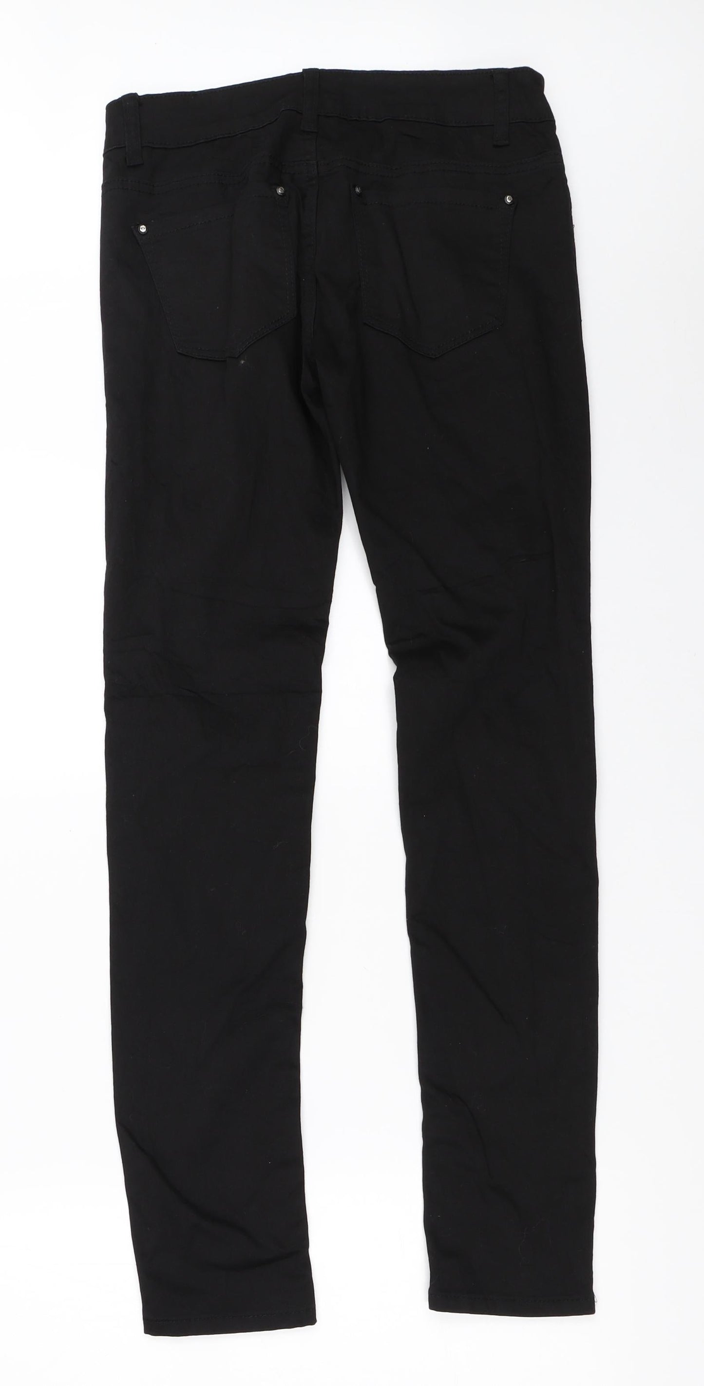 Miss Free Womens Black   Skinny Jeans Size 28 in L30.5 in