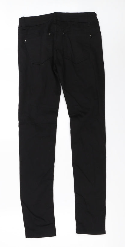Miss Free Womens Black   Skinny Jeans Size 28 in L30.5 in