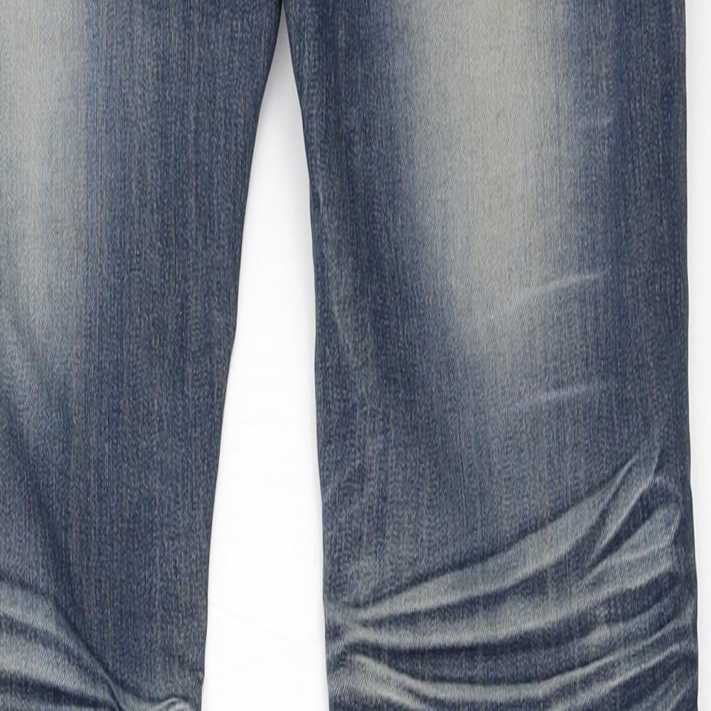 Redseven Womens Blue  Denim Straight Jeans Size 29 in L32 in