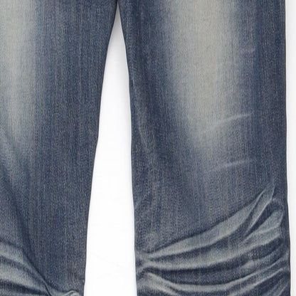 Redseven Womens Blue  Denim Straight Jeans Size 29 in L32 in