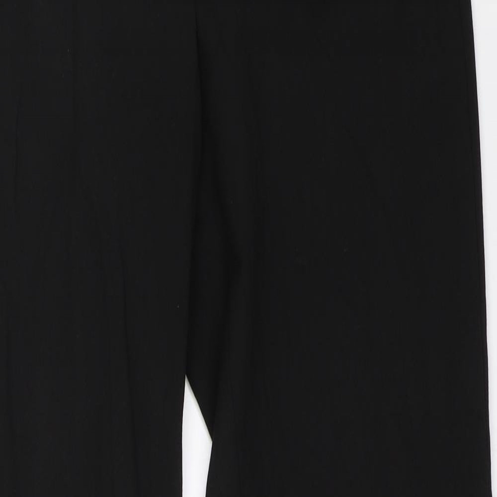 TU Womens Black   Trousers  Size 12 L29.5 in