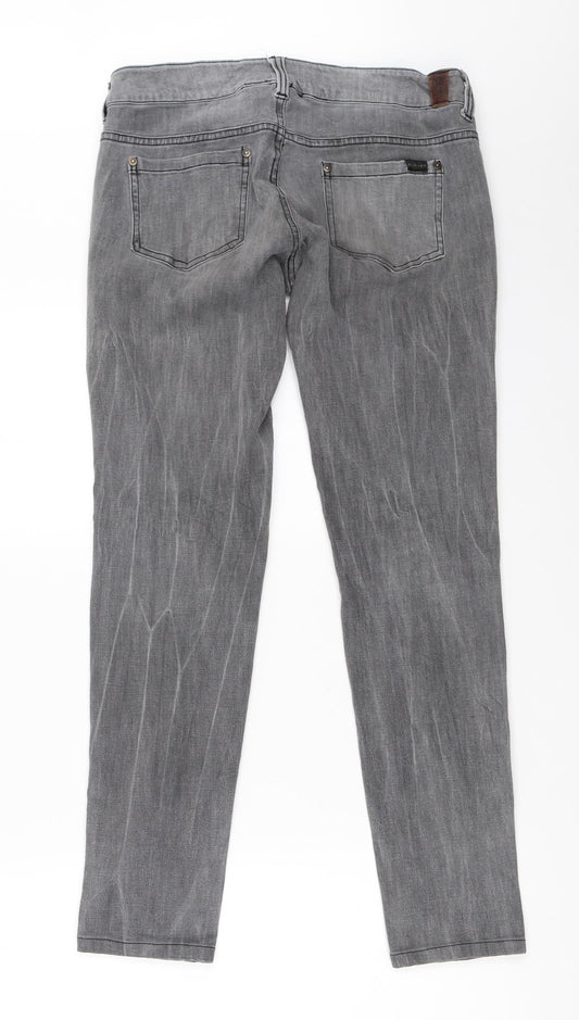 Mango Womens Grey   Skinny Jeans Size 40 L28 in