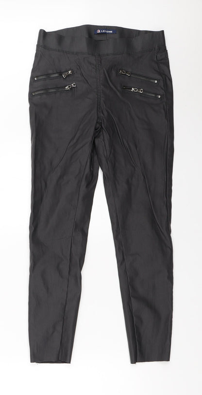 Lemone Womens Grey  Rayon Skinny Jeans Size 38 in L24 in