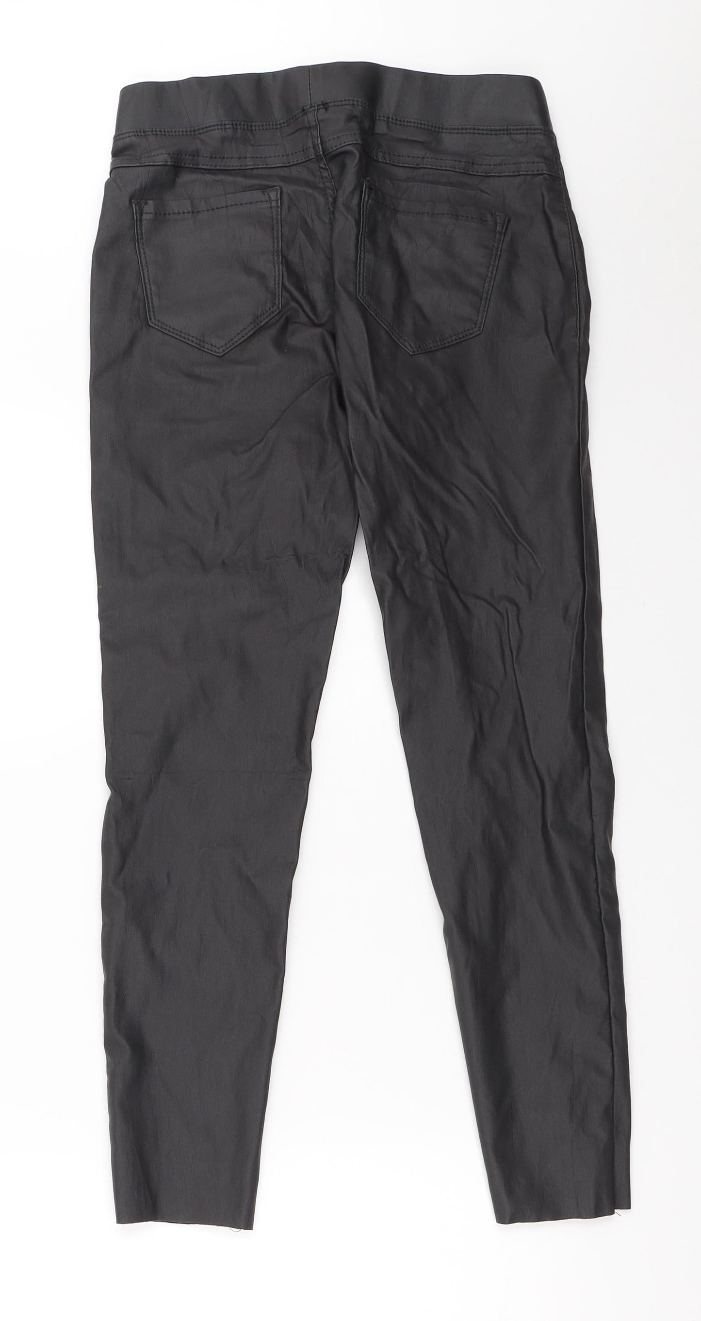 Lemone Womens Grey  Rayon Skinny Jeans Size 38 in L24 in