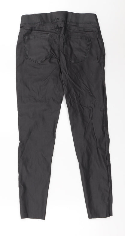 Lemone Womens Grey  Rayon Skinny Jeans Size 38 in L24 in