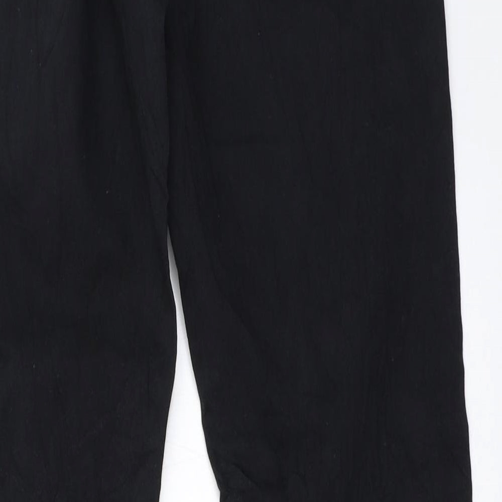 Womens UK Size 26 in House Regular Fit Straight Black Jeans