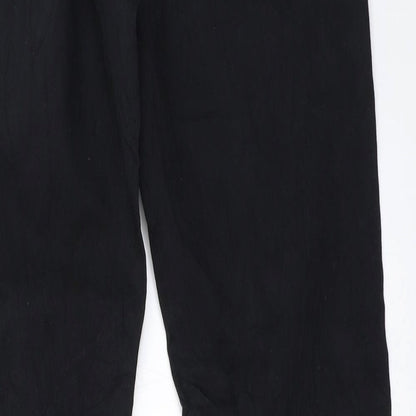 Womens UK Size 26 in House Regular Fit Straight Black Jeans