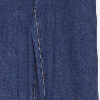 Primark Womens Blue  Denim Skinny Jeans Size 6 L27 in