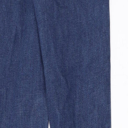 Primark Womens Blue  Denim Skinny Jeans Size 6 L27 in