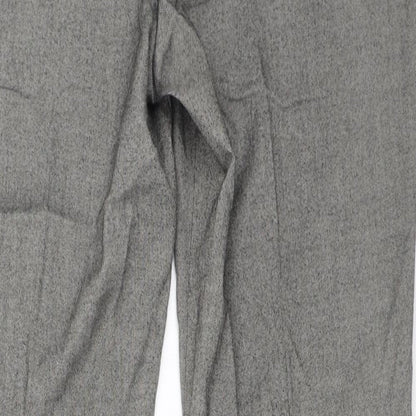 Womens UK Size 37 in Papaya Regular Fit  Grey Trousers