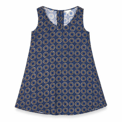 H&M Womens Blue Geometric  Mini  Size 36