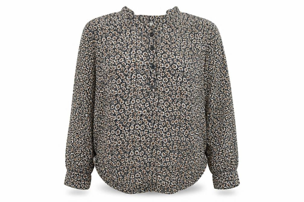 Womens UK Size 36 H&M Black Basic Blouse
