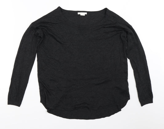 Womens UK Size S H&M Grey Pullover Jumper