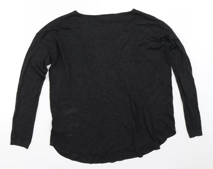Womens UK Size S H&M Grey Pullover Jumper