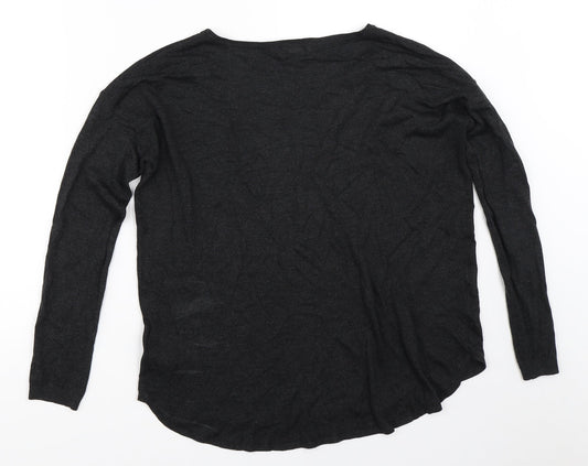 Womens UK Size S H&M Grey Pullover Jumper