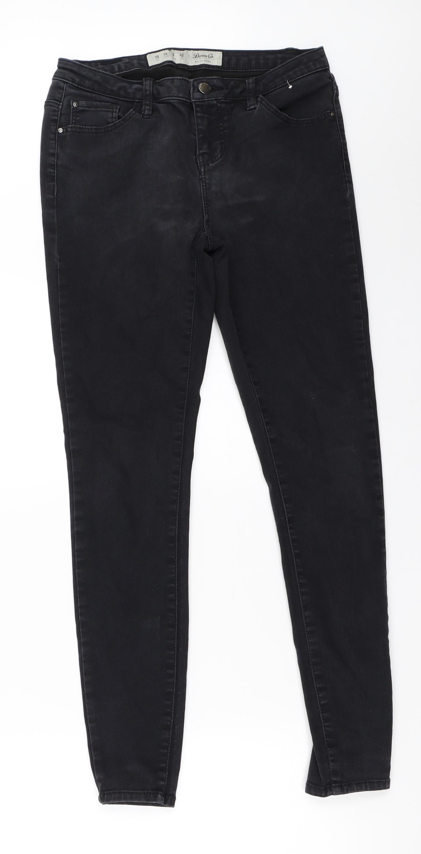 Primark Womens Black   Skinny Jeans Size 10 L27 in
