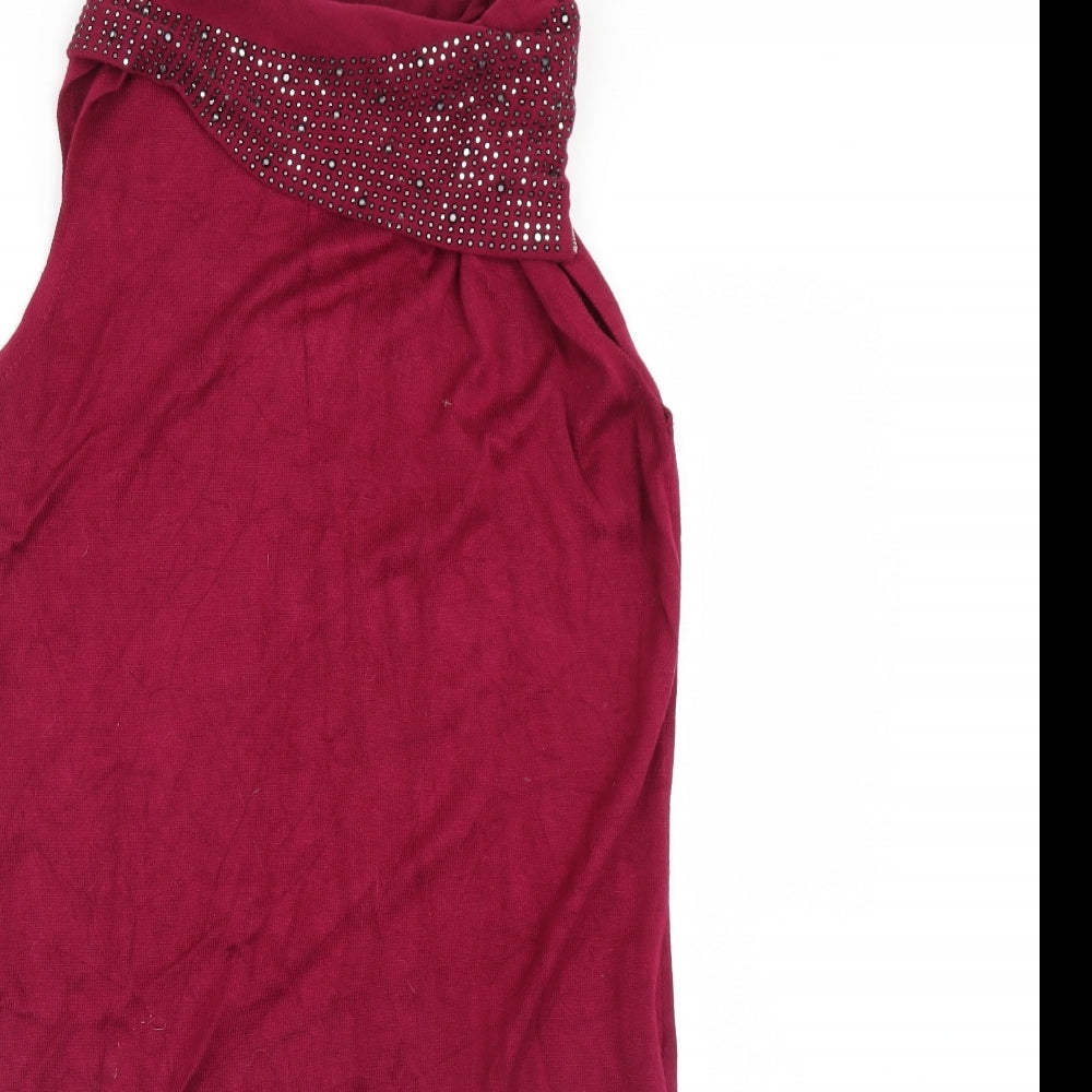 Belle vere note Womens Pink   Jumper Dress  Size L